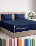 Extra Deep Split King Sheet Set by CGKUnlimited