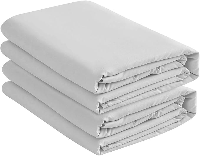 Microfiber 2 Twin Fitted Bottom Bed Sheets 1800 Ultra Soft and Comfy by DestinyCrescentBedding