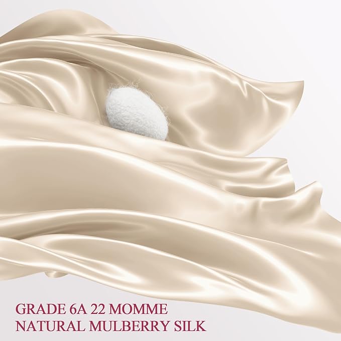 100% Silk Pillow Cases King Size Mulberry Silk Pillowcase - Image 2