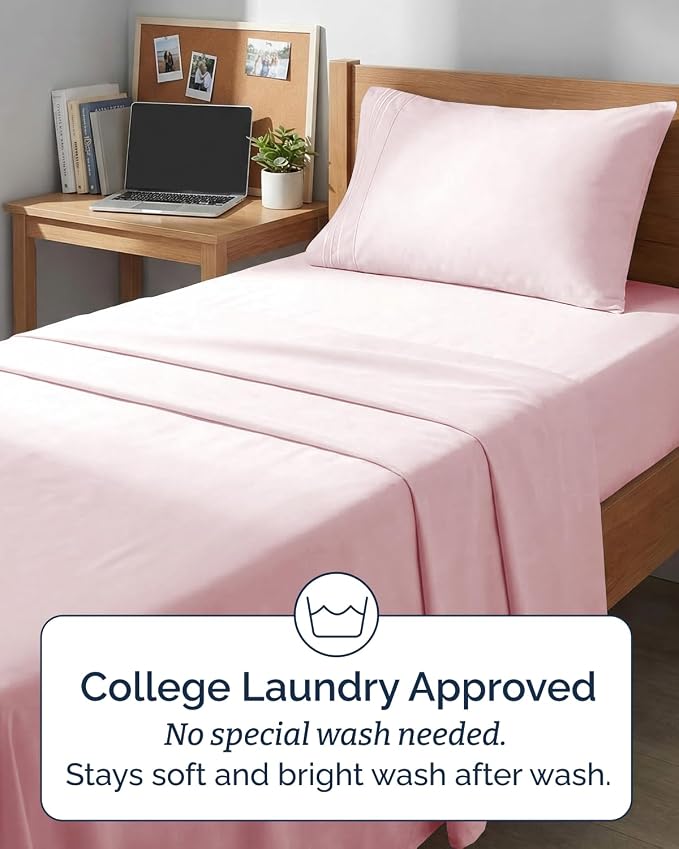 Twin XL Size 3 Piece Sheet Set - Image 6