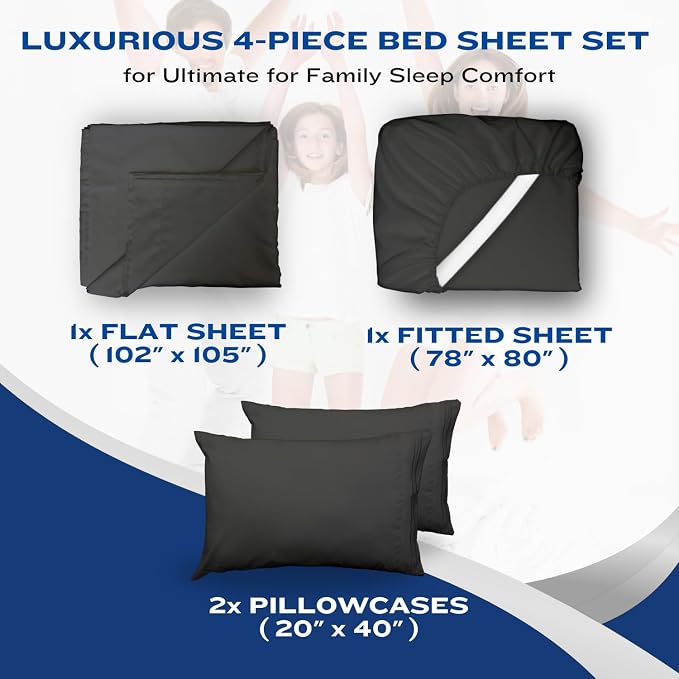 DREAMCARE Twin XL Sheet Sets - Image 8