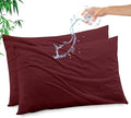 Gogreen Bamboo Rayon Waterproof Pillow Protector, Breathable Pillow Cover by GOGREEN