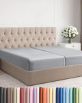 Split King Fitted Bed Sheet by CGKUnlimited