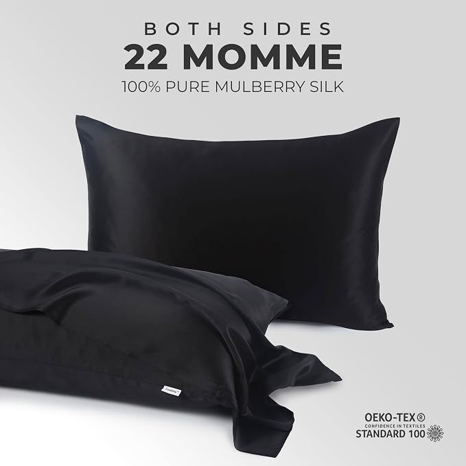 100% Pure Mulberry Silk Pillowcase - Image 2