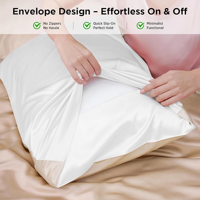 Utukky 100% Mulberry Silk Pillowcase 22 Momme - Image 6