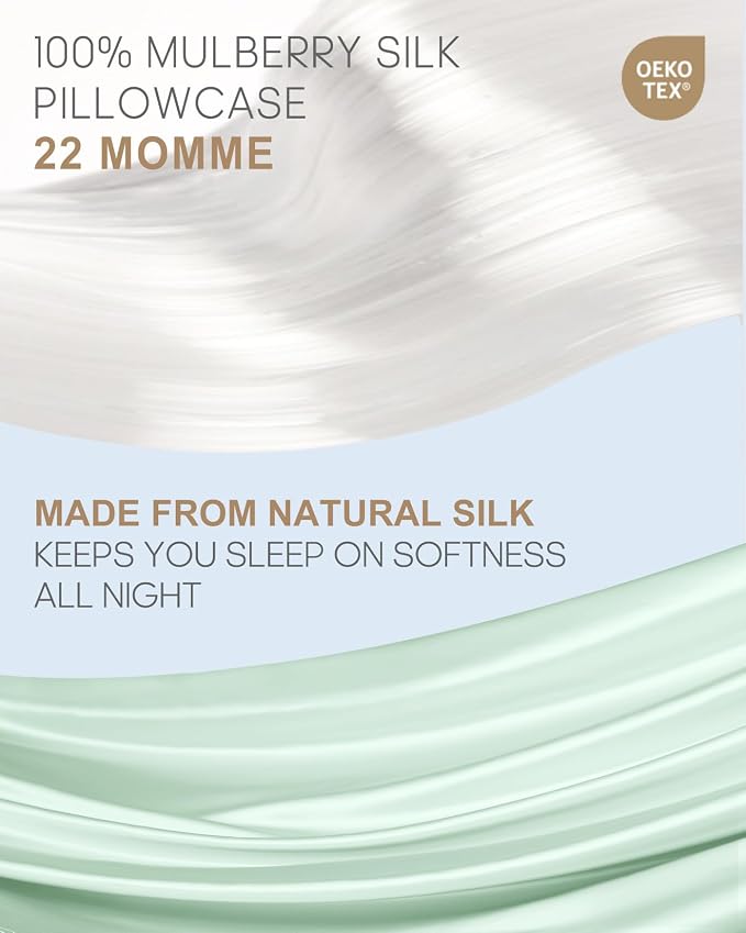 THXSILK 100% Mulberry Silk Pillowcase - Image 2