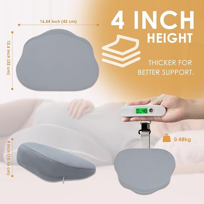 Chilling Home Portable Pregnancy Pillow Memory Foam – Maternity Body Pillow - Image 9