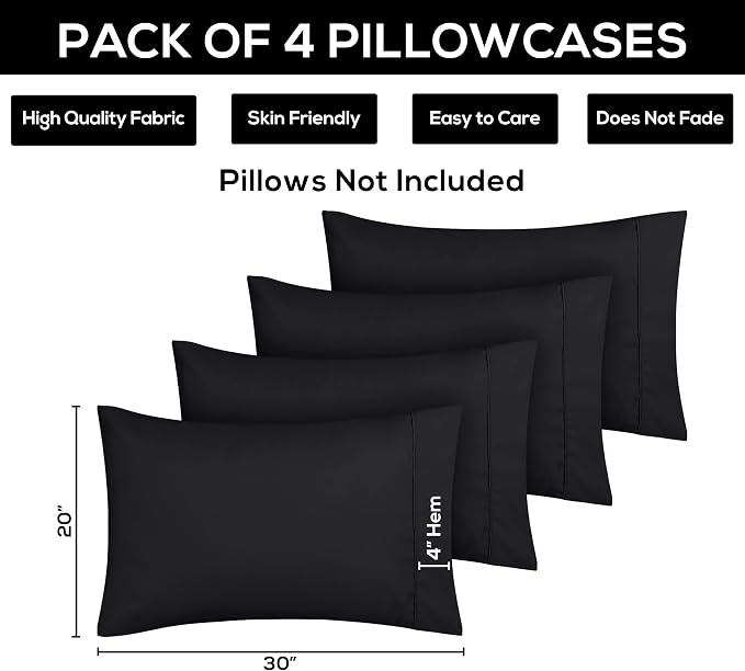 Utopia Bedding Queen Pillow Cases - Image 3