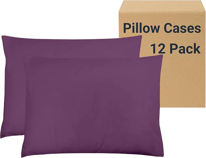 ZPECC Pillow Cases Queen Size Set of 12, 20x30 Envelope Closure Pillowcases by ZPECC-ABrandThatHasBeenFocusedOnBabyProductsFor18Years