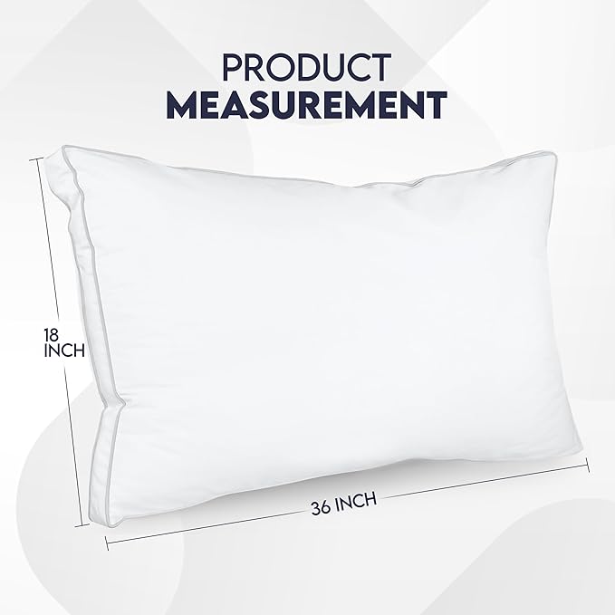 Utopia Bedding Bed Pillows for Sleeping King Size, Soft & Fluffy Pillow - Image 2