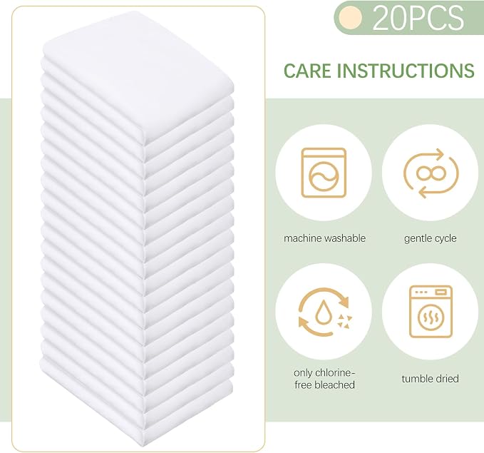 Preboun 20 Pack Fitted Sheets Bulk - Image 2