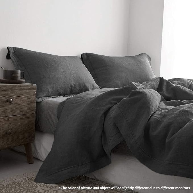 Simple&Opulence 100% Linen Duvet Cover Set - Image 6