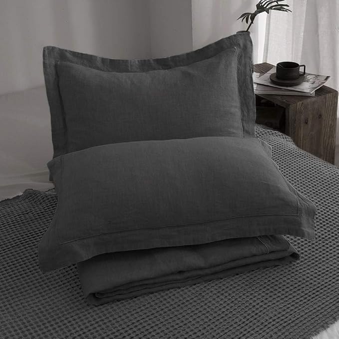 Simple&Opulence 100% Linen Duvet Cover Set - Image 7