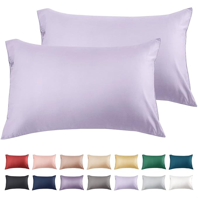 Warmstar Cotton Pillow Cases Standard Size Set of 2, 600 Thread Count by Warmstar
