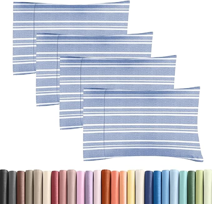 King Standard Pillow Cases Set of 4 by CGKUnlimited