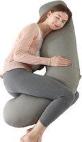 BATTOP Pregnancy Pillows with Cooling Cover, Cooling Maternity Pillow by BATTOP
