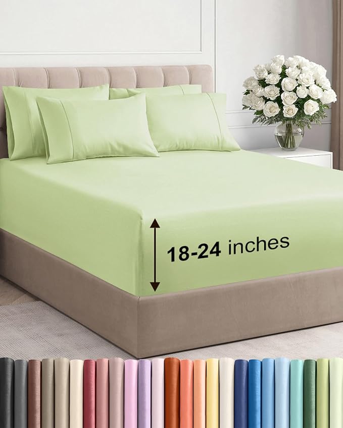 Extra Deep Queen Sheet Set by CGKUnlimited