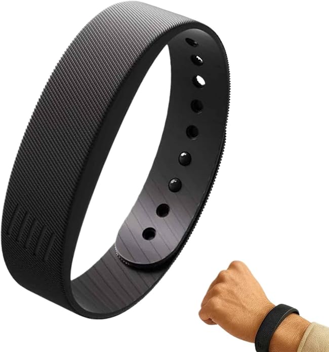 Vibrating Alarm Clock Watches Vibrating Alarm Wristband 40-Day Battery Life by CNVNTAO