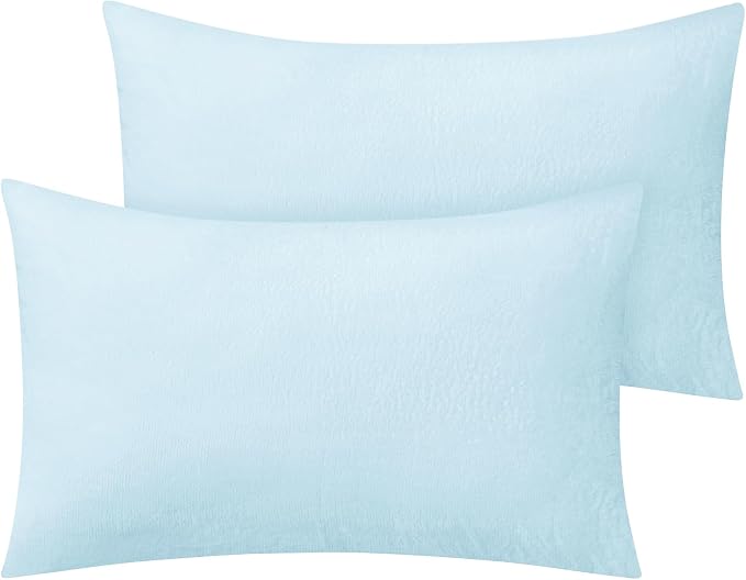 BEDELITE Flannel King Size Pillow Cases Set of 2, Super Soft Fleece Pillowcases by BEDELITE