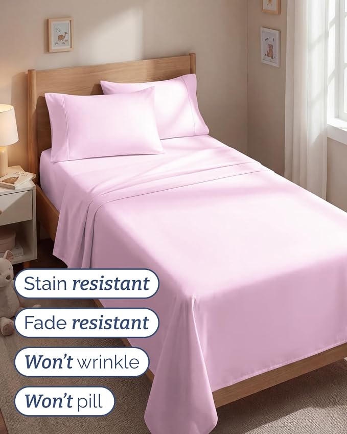 Twin 4 Piece Sheet Set - Image 5