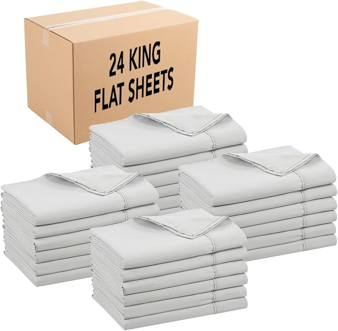 Arkwright Bulk King Flat Sheets by Arkwright