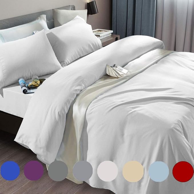 SONORO KATE Bed Sheet Set Super Soft Microfiber 1800 Thread Count Luxury by SONOROKATE
