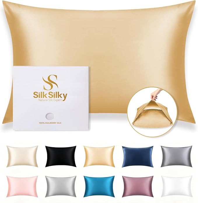 SilkSilky 100% Mulberry Silk Pillowcase - Image 8