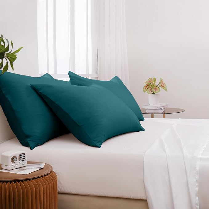 Pillowcases Standard 4 Pack, 20x26 Pillow Cases - Image 2