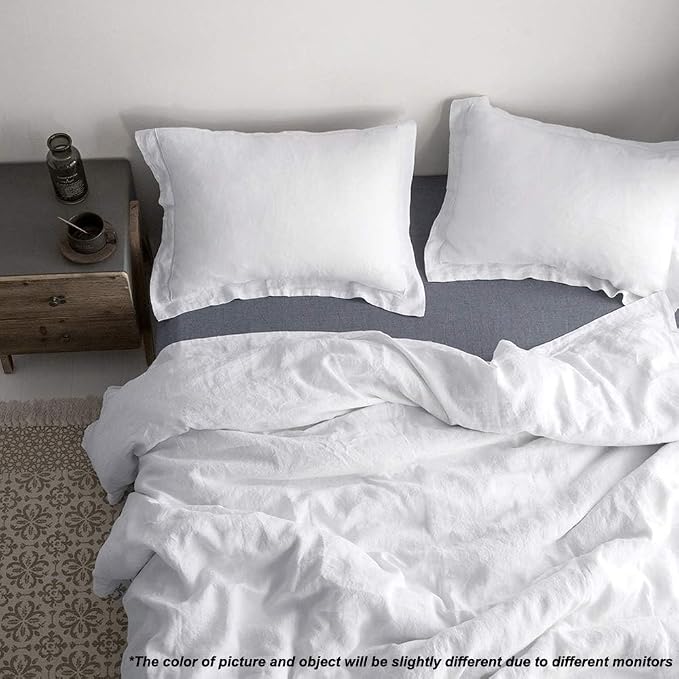 Simple&Opulence 100% Linen Duvet Cover Set - Image 5