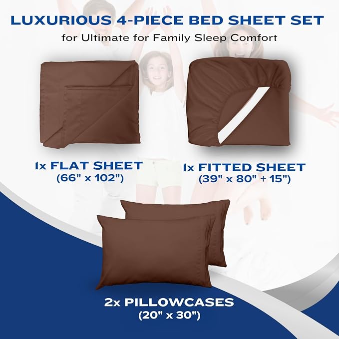 DREAMCARE Twin XL Sheet Sets - Image 8