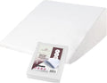 CirclesHome Wedge Pillow Cover 100% Cotton, Zippered Wedge Pillow Case Protector by CirclesHome