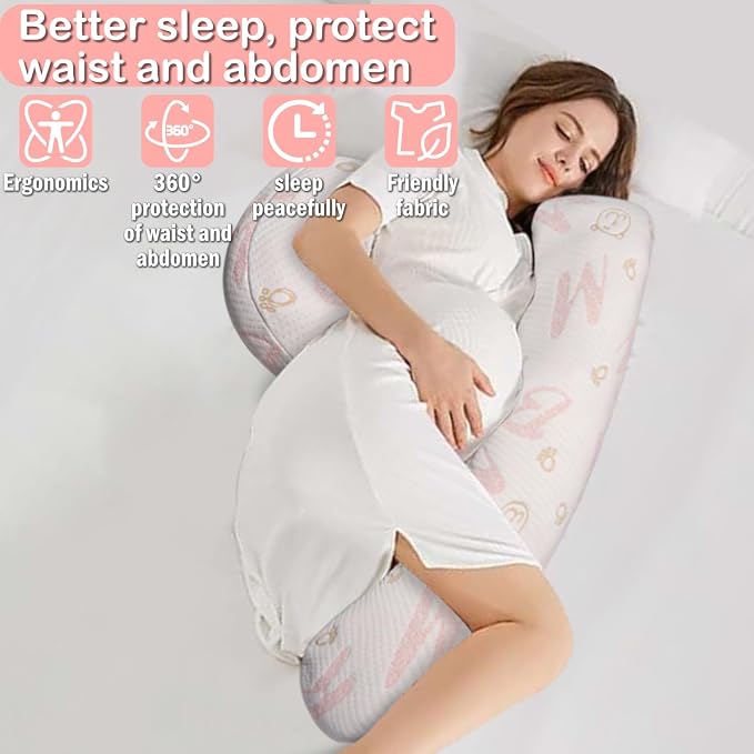 Pregnancy Maternity Pillow for Sleeping, Support for HIPS, - Image 3