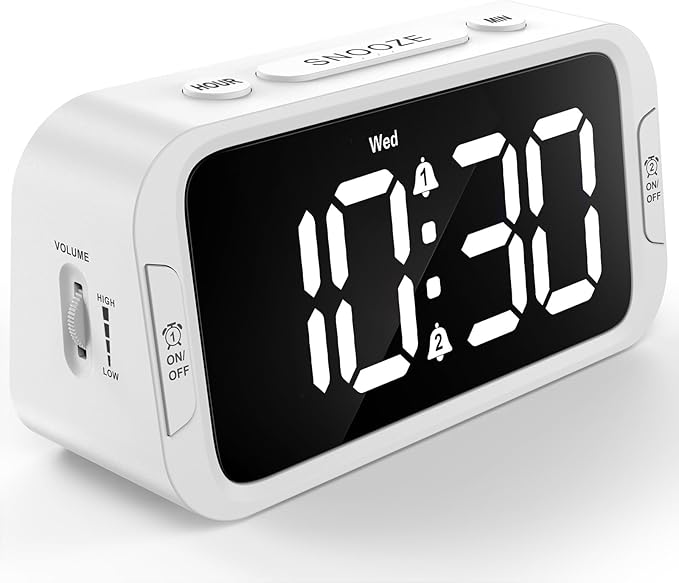 Odokee Digital Dual Alarm Clock by Odokee