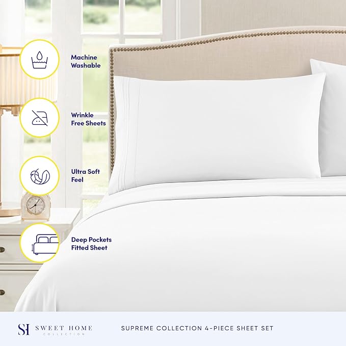RV Queen Bed Sheets - Image 2