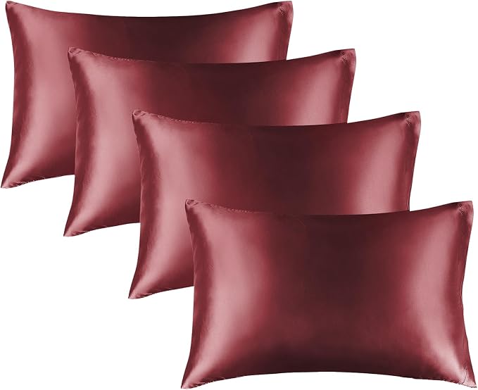 BEDELITE Satin Pillowcase for Hair and Skin, Super Soft Similar to Silk Pillow by BEDELITE