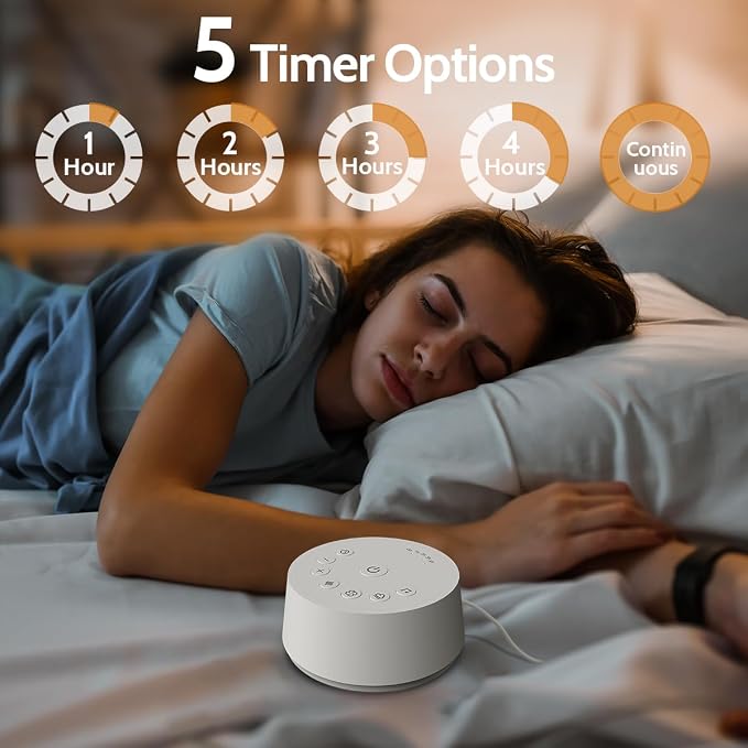 Color Noise Sound Machines Sleep White Noise Machine - Image 4