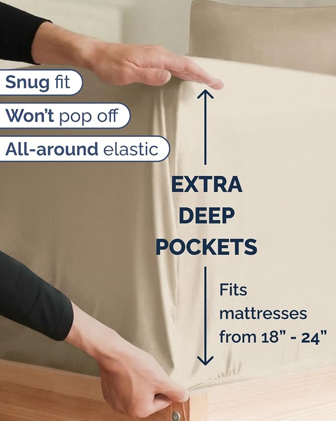 Extra Deep Twin XL Sheet Set - Image 3