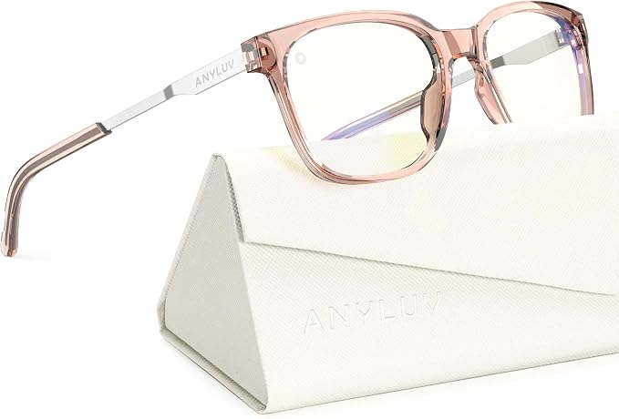 ANYLUV Blue Light Glasses for Men, Lightweight Computer Gaming Glasses by ANYLUV