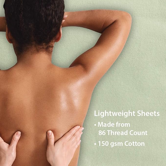 ForPro Premium Flannel 3-Piece Massage Sheet Set - Image 6