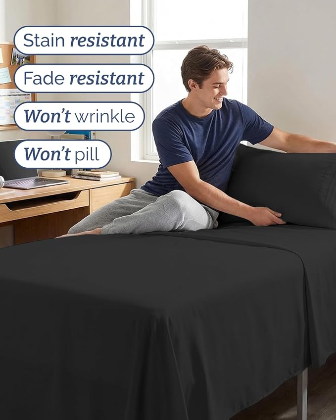 Twin XL Size 3 Piece Sheet Set - Image 5