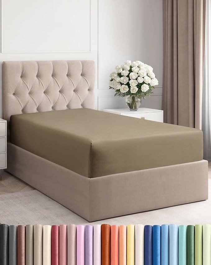 Twin Fitted Bed Sheet by CGKUnlimited
