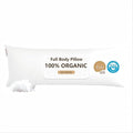 Goose Down Body Pillows for Adults, Large Body Pillow for Side Sleeper by Bildenly