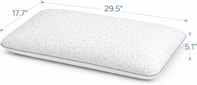 Quilted Bamboo Pillow Cover Collection – Cooling Pillow Protector - Image 2