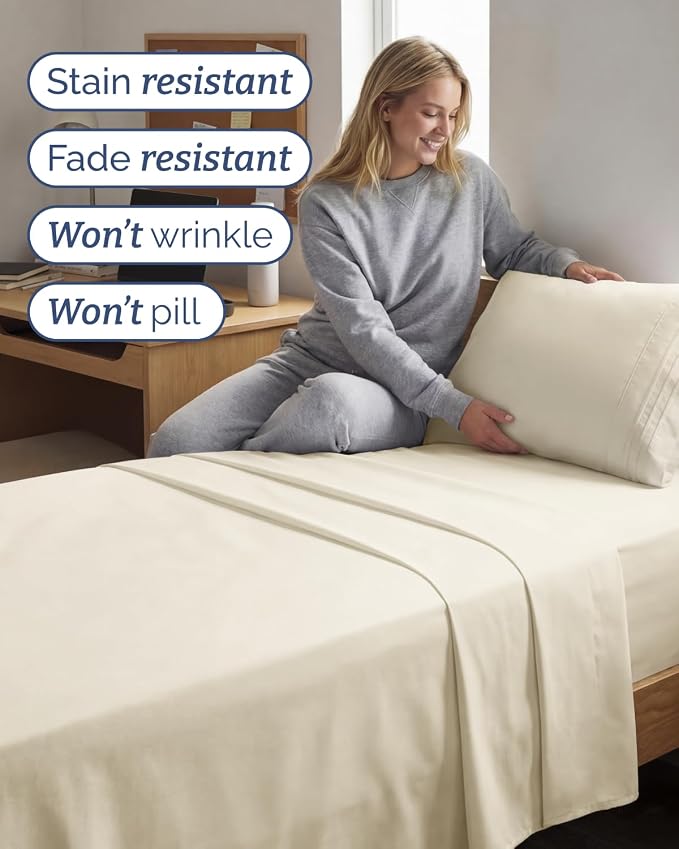 Twin XL 4 Piece Sheet Set - Image 5