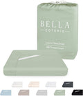 Bella Coterie Luxury Bamboo Viscose California King Size Fitted Sheet Only | by BC