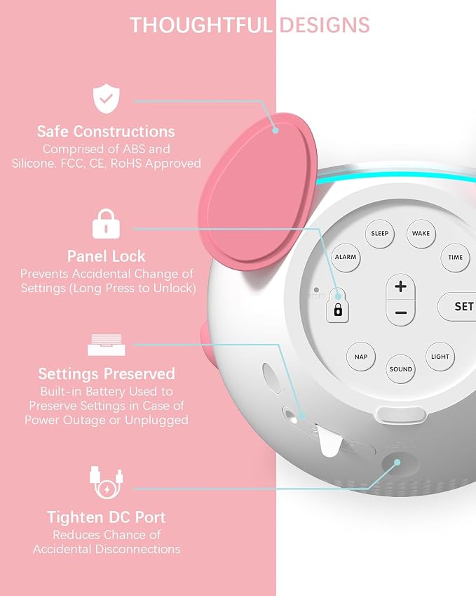OK to Wake Clock for Kids, Sleep Training Clock - Image 2