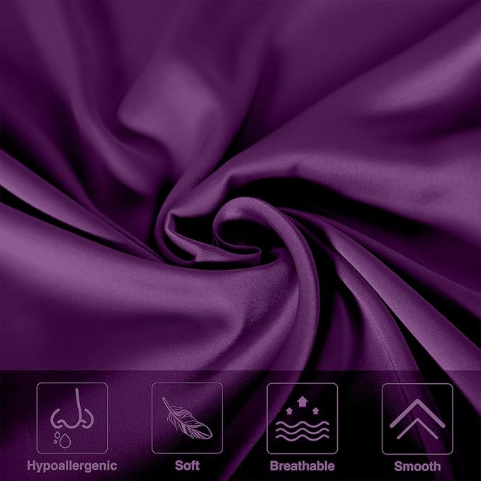 Mulberry Silk Pillowcase for Hair and Skin Queen Size 20"X 30" - Image 5