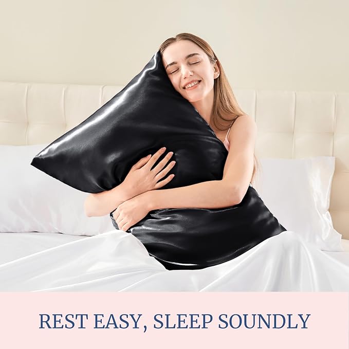 BEDELITE Satin Pillowcase for Hair and Skin, Super Soft Similar to Silk Pillow - Image 5