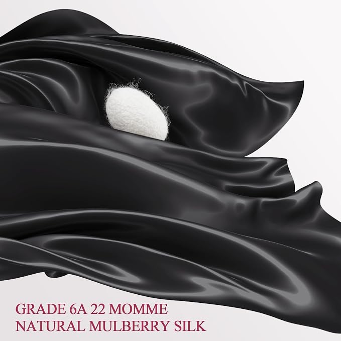 100% Silk Pillow Cases Standard Size Mulberry Silk Pillowcase - Image 2