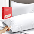 100% Egyptian Cotton King Pillow Case Set of 2 by AshtonSheets